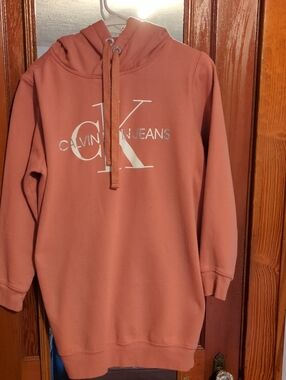 Calvin Klein Rose Dust Crewneck Hoodie Sweatshirt